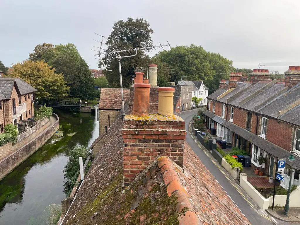 View from second floor bedroom