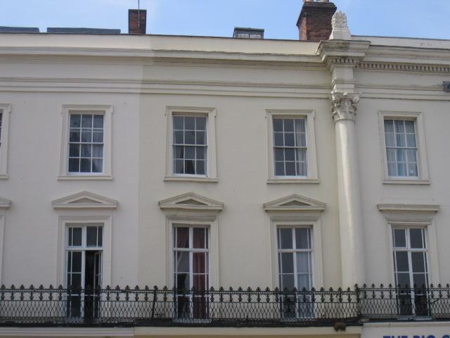 Front view of flat