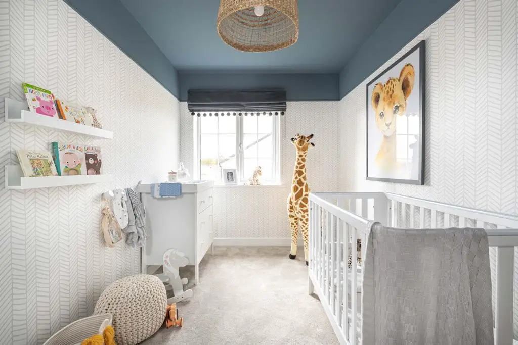 The third bedroom is perfect for children or as...