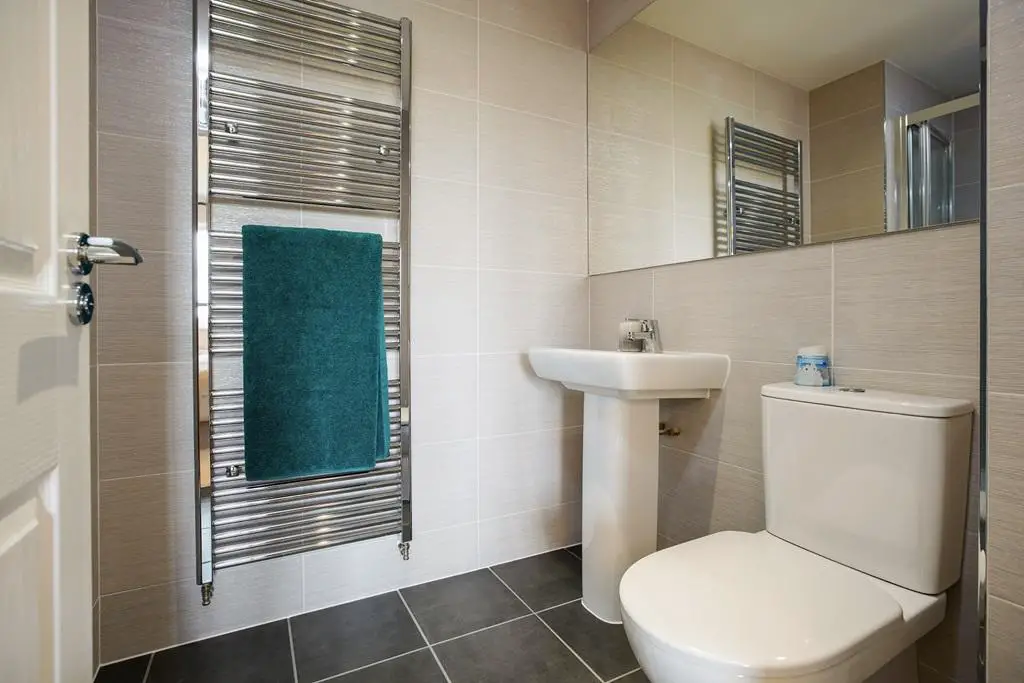 An en suite bathroom away from the family