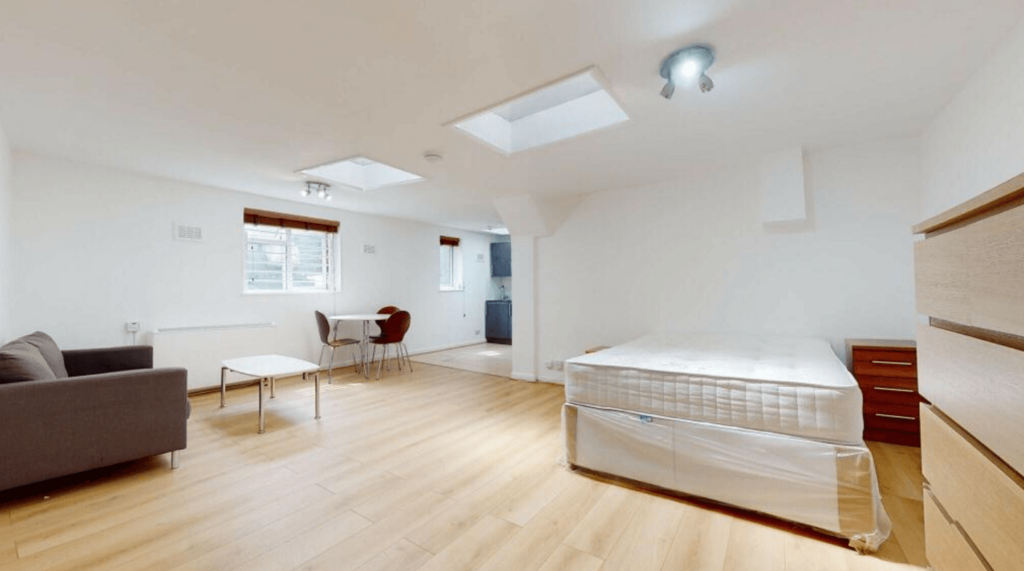 A large studio flat in NW6