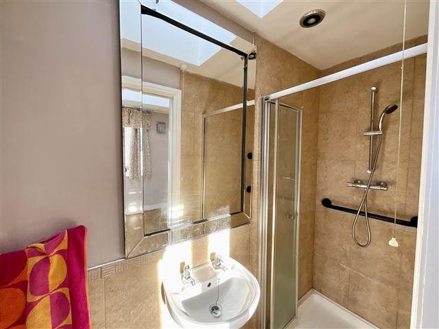 Downstairs shower room