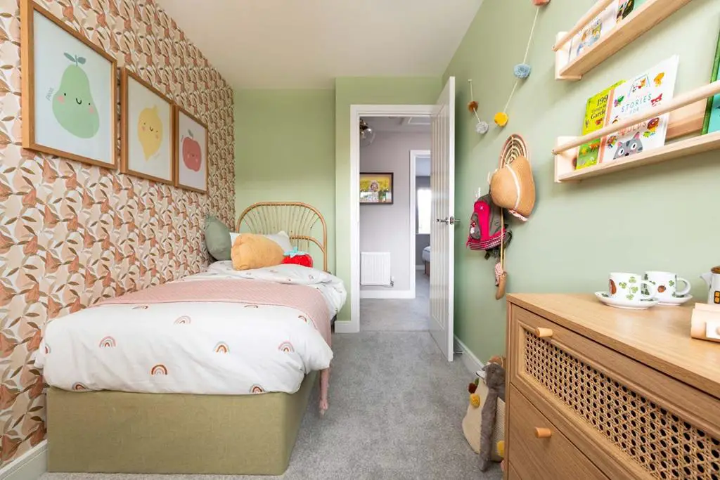 The third bedroom is perfect for a child&#39;s...