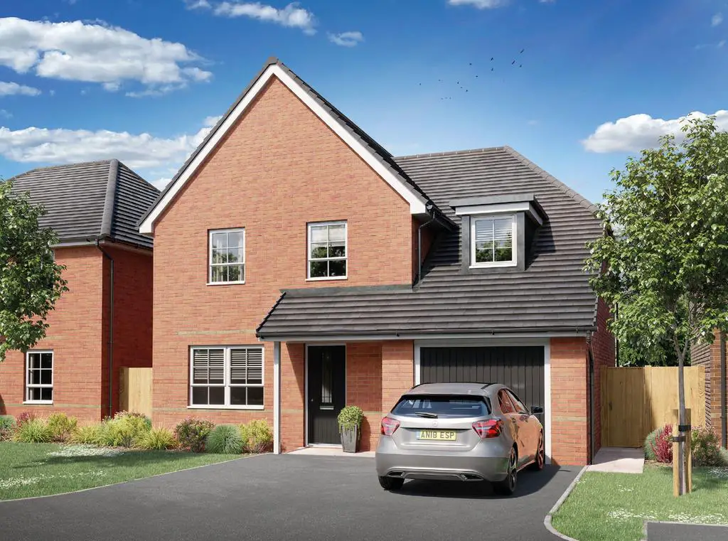 Exterior CGI of our 4 bed Ashburton home