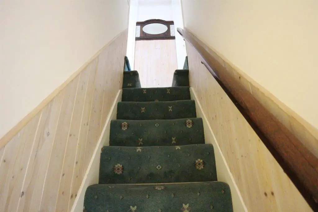 Stairs to first floor and landing