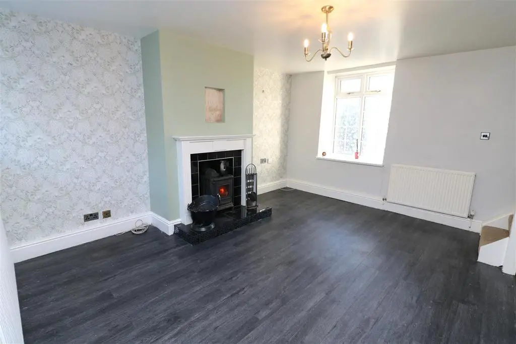 Open plan lounge kitchen