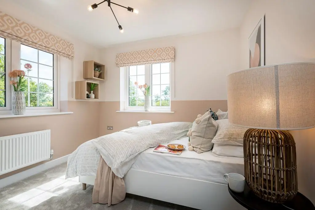 Bedroom two is a welcome retreat for guests