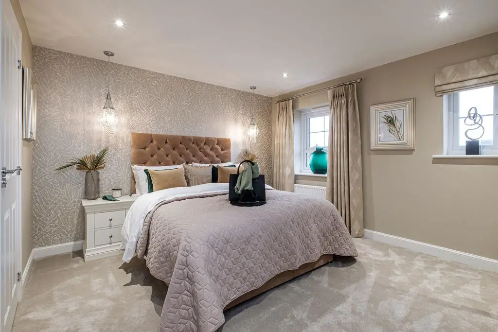 Interior view of the main bedroom in our 4 bed...
