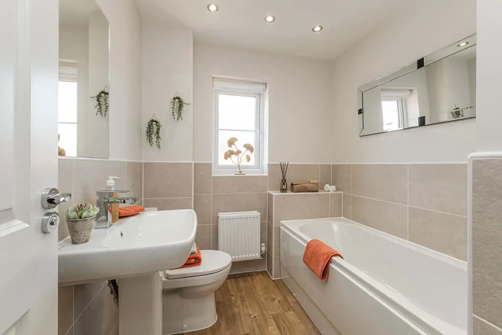 Interior view of our 3 bed Ennerdale bathroom