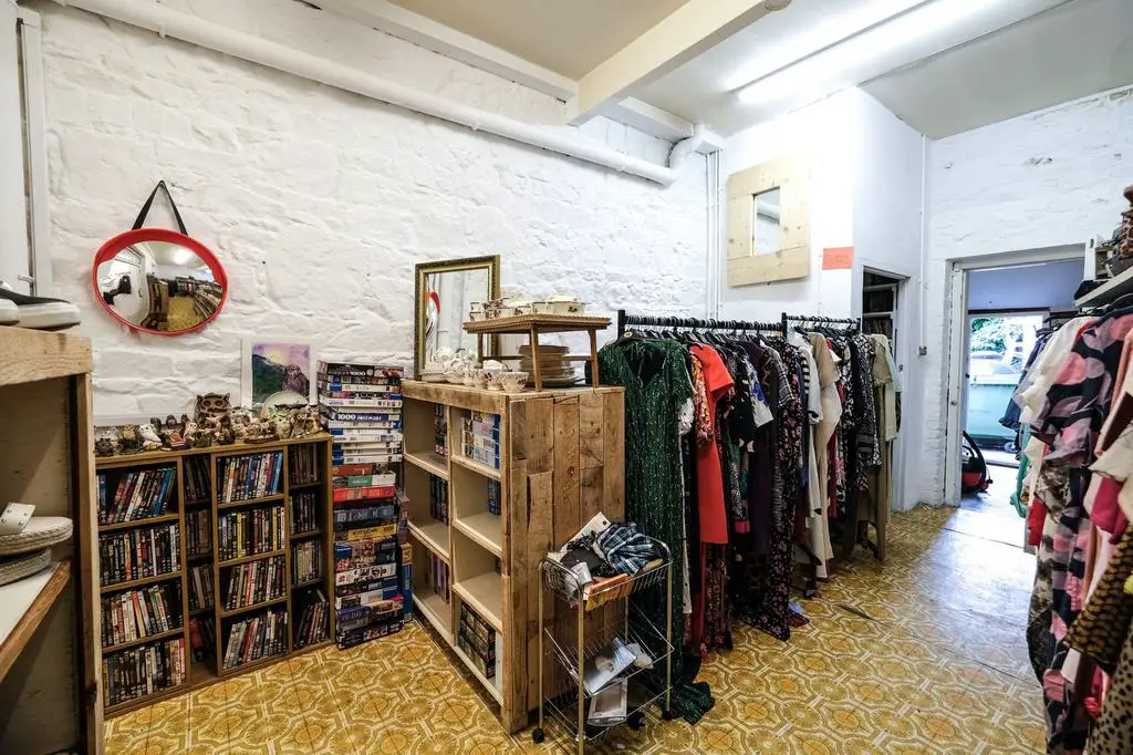 Charity shop and additional rooms