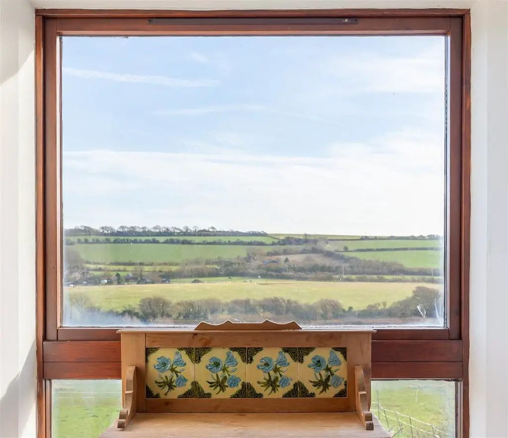 View of Bowcombe Valley from Bedroom 1