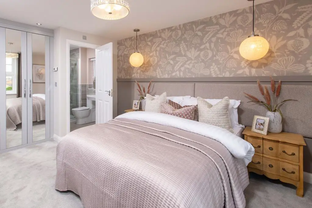 Main bedroom in a detached family home