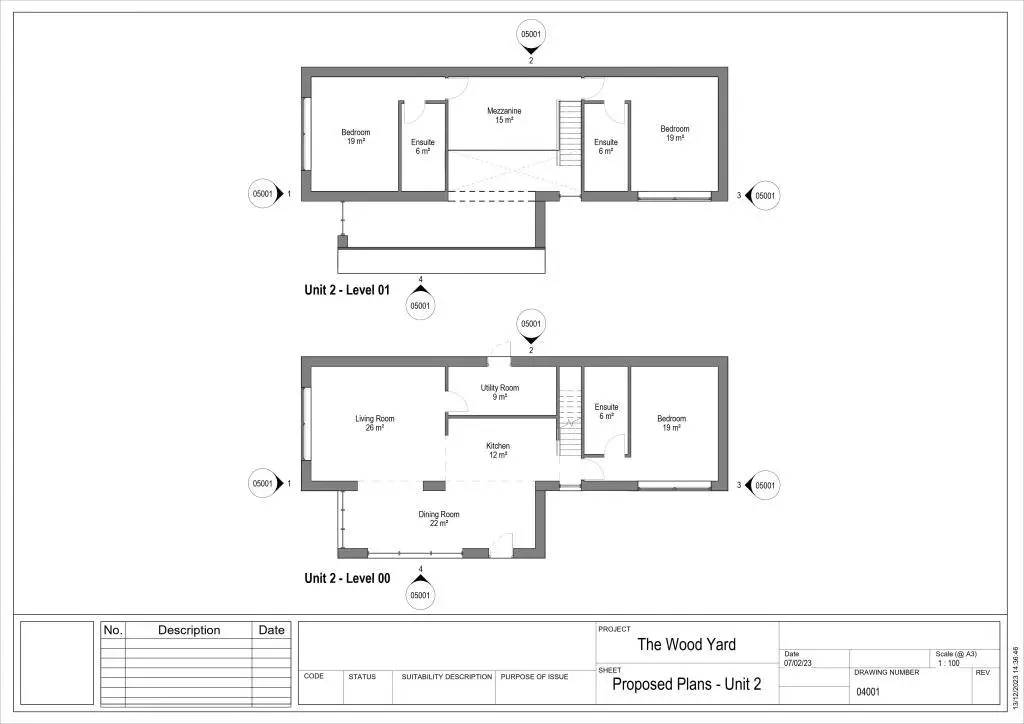 Proposed Floor Plan   Unit 2