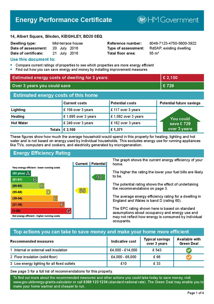 EPC Certificate