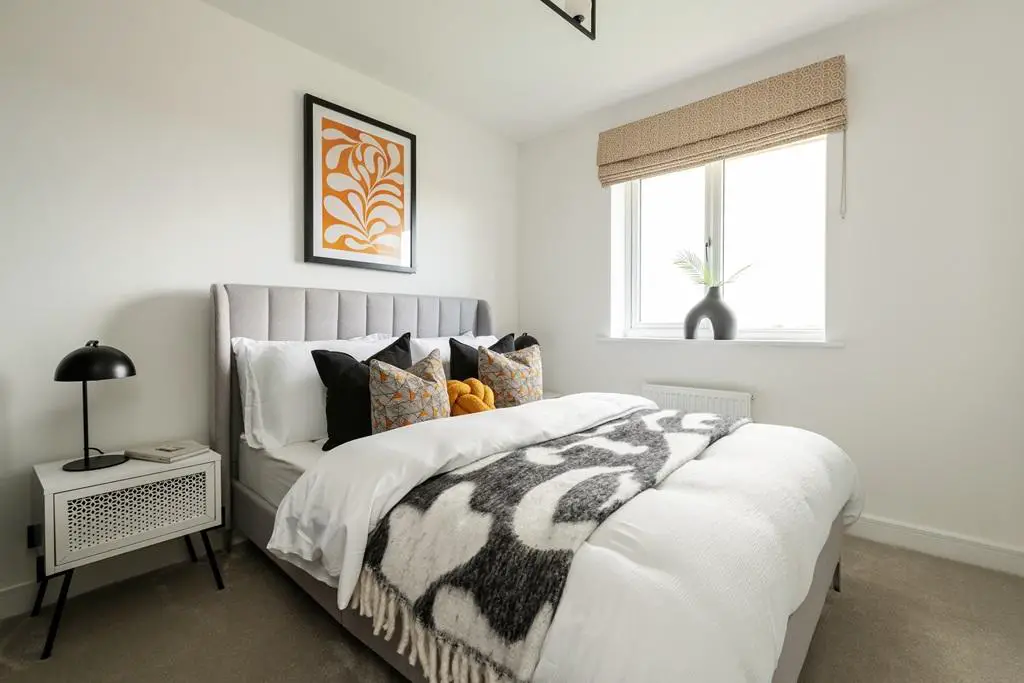 Bedroom 2 is a great space for family or friends