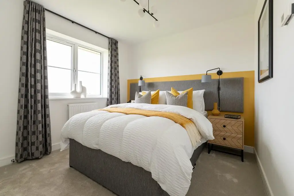 The main bedroom is an ideal space to make your...