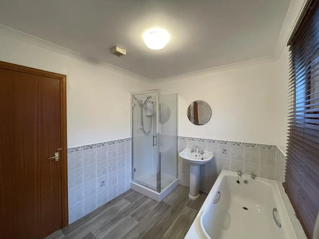 Large Bathroom with Separate Shower