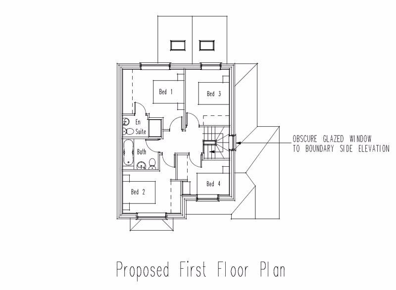 Proposed 1 st floor