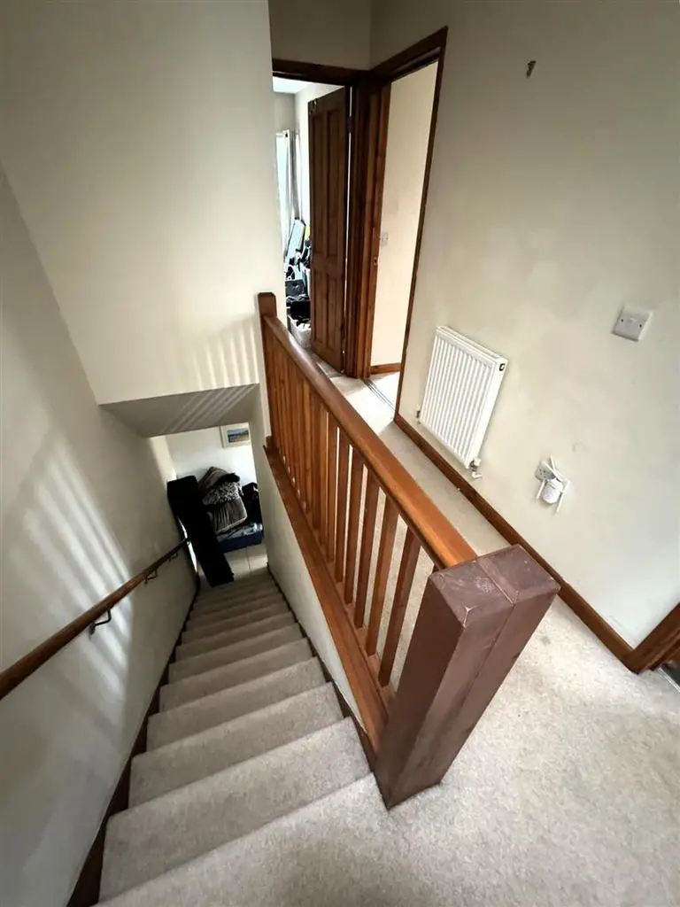 Stairs to first floor landing