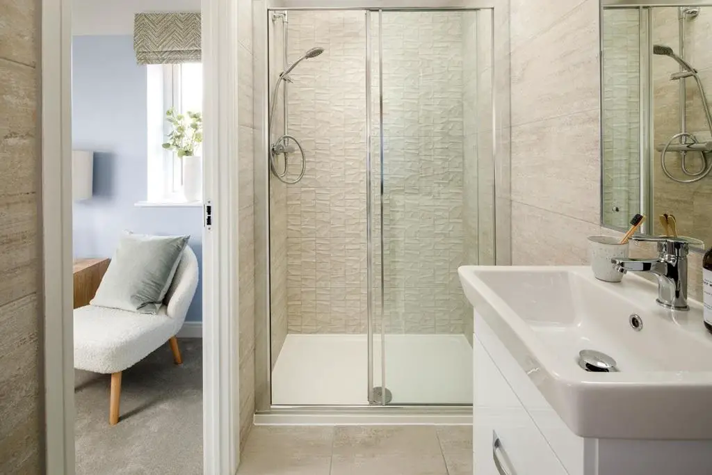 Enjoy your own en suite shower room