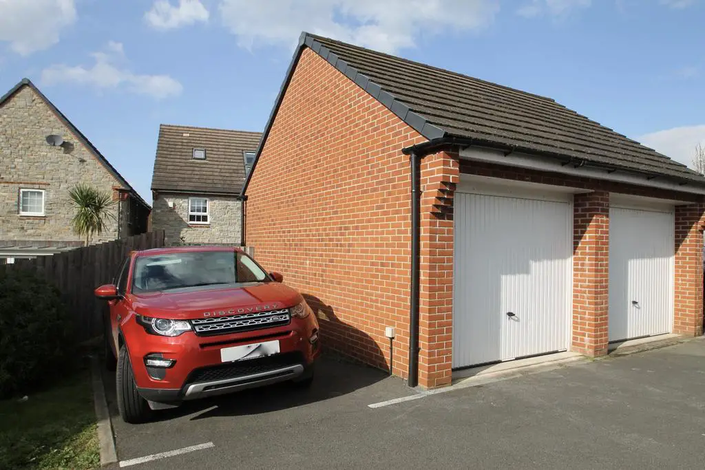 Garage and parking space
