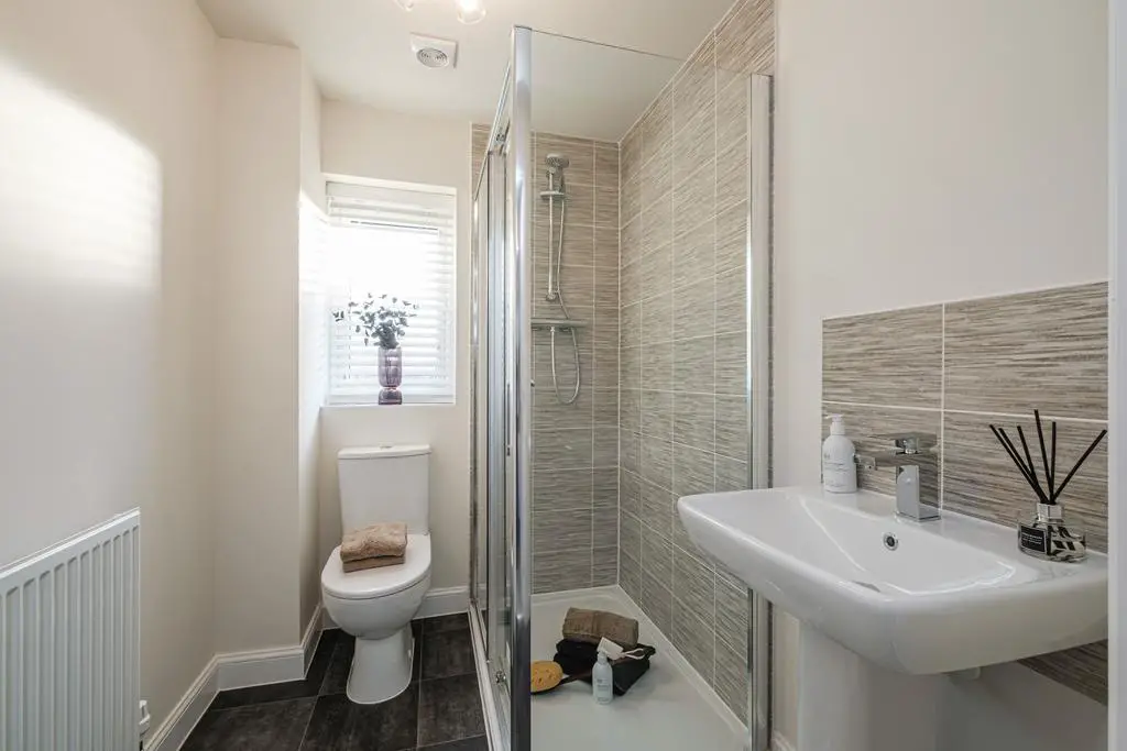 Interior view of En suite in our Lutterworth 3...
