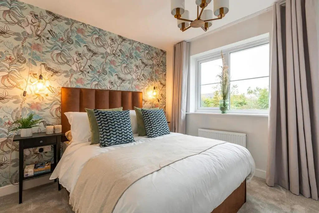 The main double bedroom offers quiet away from...