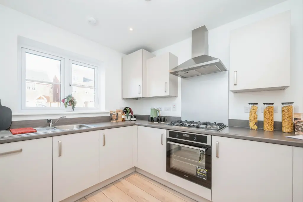 3 Bed show home kitchen at Broadland Fields