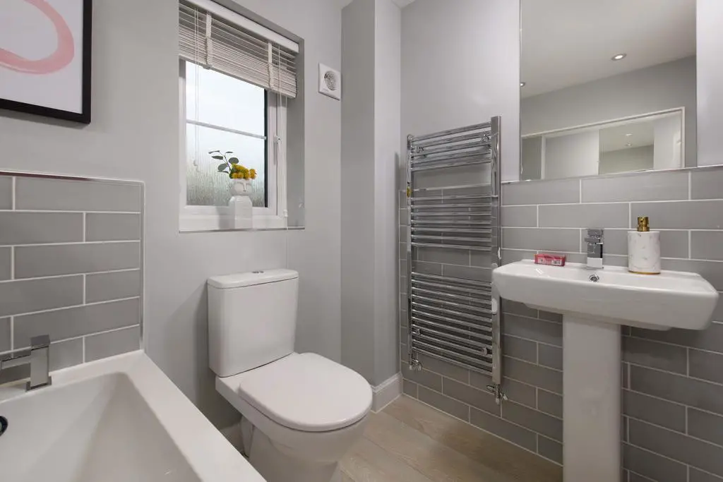Bathroom in the Maidstone 3 bedroom Show Home