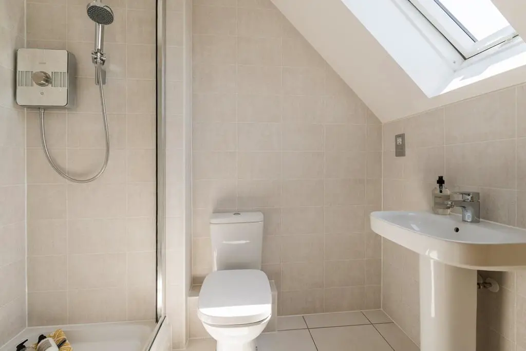 Your en suite includes modern finishes that are...