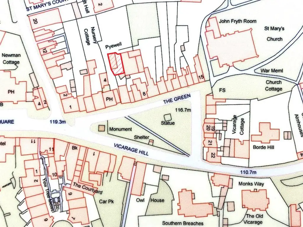 Pyewell Cottage   Location Map.jpg