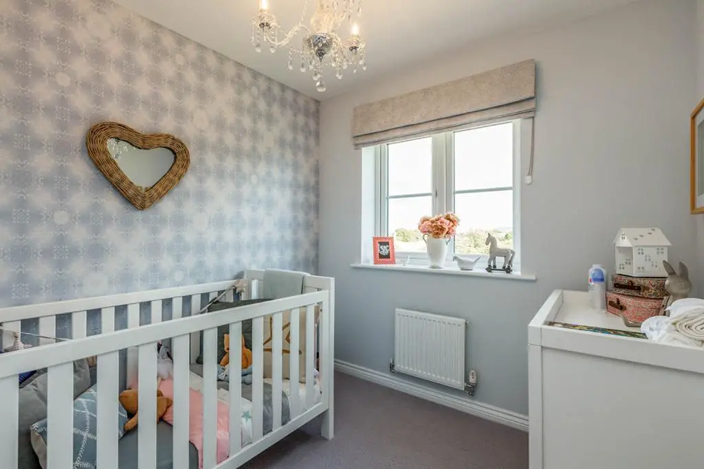 A smaller bedroom ideal for children