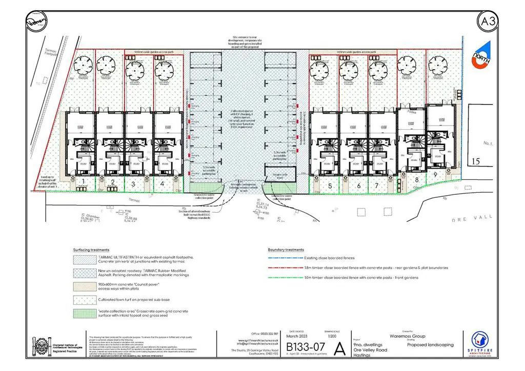 Layout plans hs cd 23 00239 proposed landscaping 9
