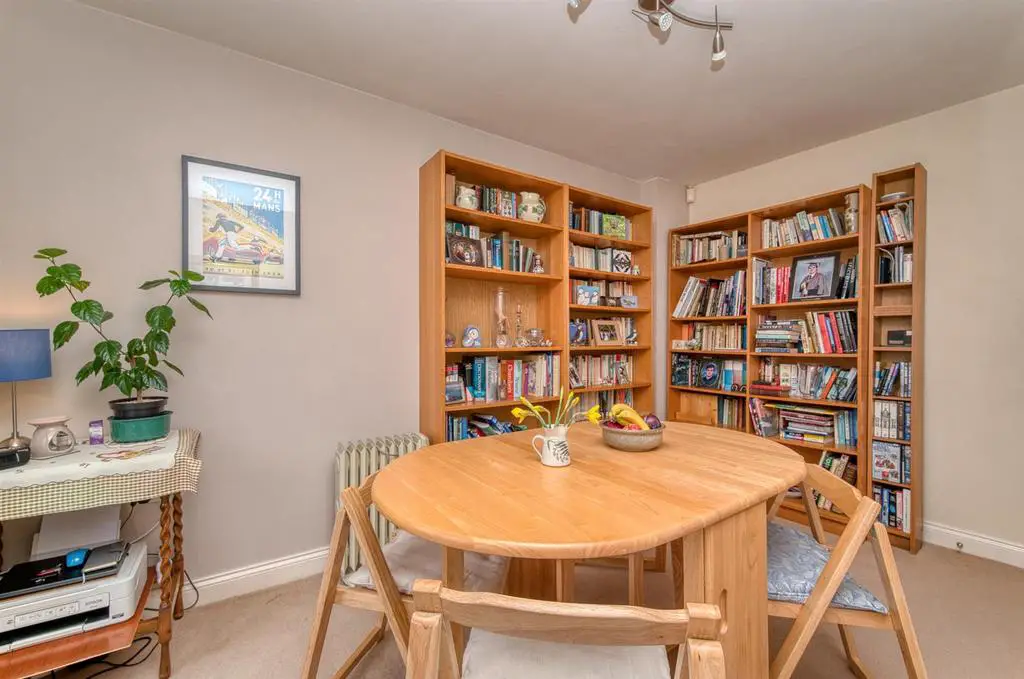 Dining Room   table and bookcases.jpg