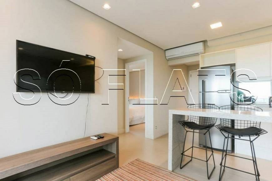 Foto 4 de Flat com 2 Quartos para alugar, 65m² em Pinheiros, São Paulo