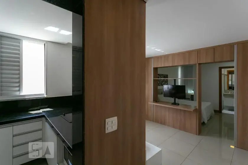 Foto 1 de Apartamento com 1 Quarto para alugar, 40m² em Sion, Belo Horizonte