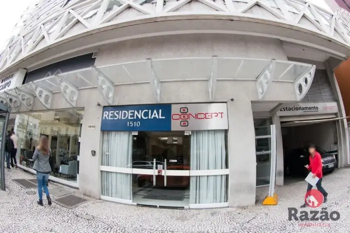 Foto 2 de Apartamento com 1 Quarto para alugar, 31m² em Centro, Curitiba