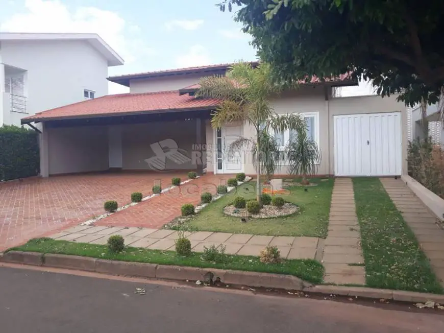 Foto 1 de Casa de Condomínio com 3 Quartos para alugar, 340m² em Parque Residencial Damha, São José do Rio Preto