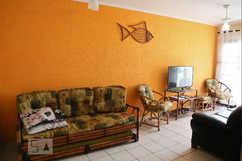Foto 4 de Cobertura com 2 Quartos para alugar, 90m² em Nova Mirim, Praia Grande