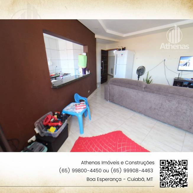 Foto 3 de Apartamento com 3 Quartos à venda, 70m² em Coophamil, Cuiabá