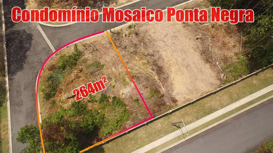 Foto 1 de Lote/Terreno à venda, 264m² em Ponta Negra, Manaus