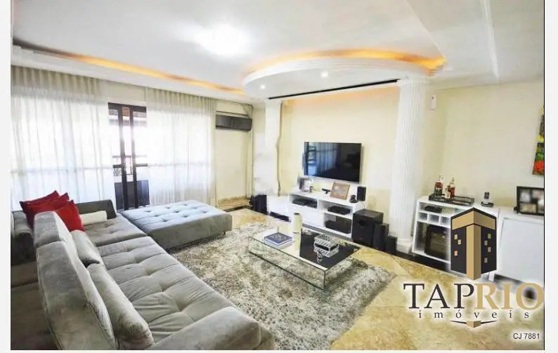 Foto 4 de Apartamento com 4 Quartos à venda, 217m² em Recreio Dos Bandeirantes, Rio de Janeiro