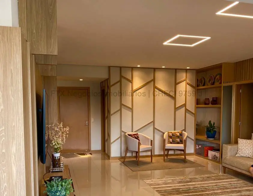 Foto 4 de Apartamento com 3 Quartos à venda, 136m² em Chácara Cachoeira, Campo Grande
