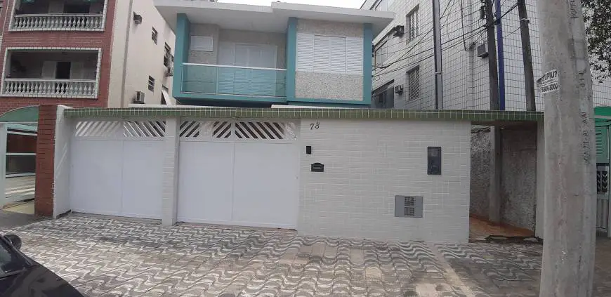 Foto 1 de Casa com 3 Quartos para alugar, 180m² em Campo Grande, Santos