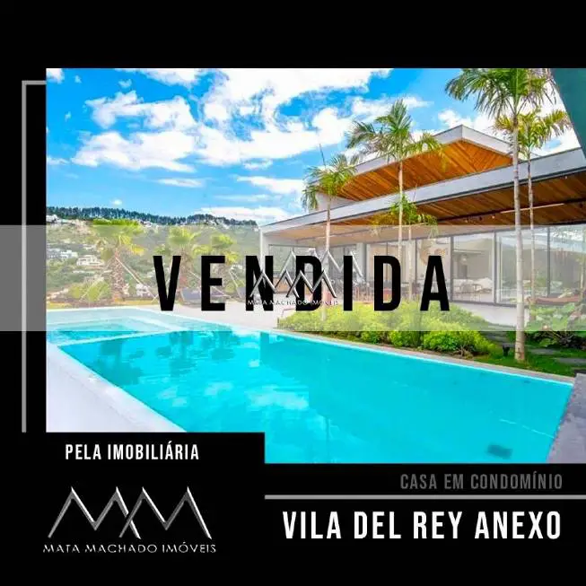 Foto 1 de Casa de Condomínio com 4 Quartos à venda, 593m² em Vila del Rey, Nova Lima