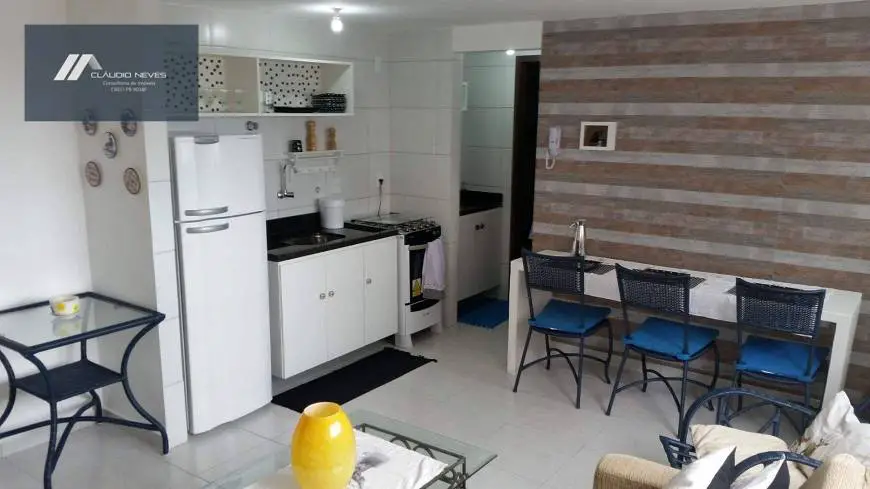 Foto 1 de Flat com 1 Quarto para alugar, 37m² em Manaíra, João Pessoa