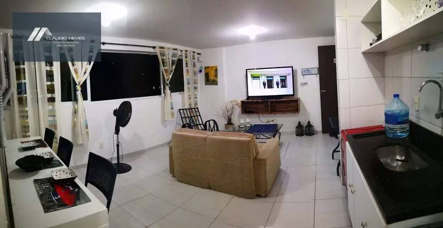 Foto 2 de Flat com 1 Quarto para alugar, 37m² em Manaíra, João Pessoa