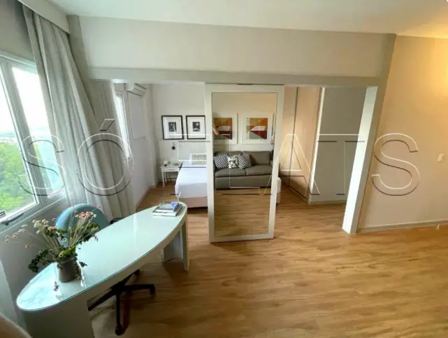 Foto 2 de Apartamento com 1 Quarto para alugar, 32m² em Alphaville Empresarial, Barueri