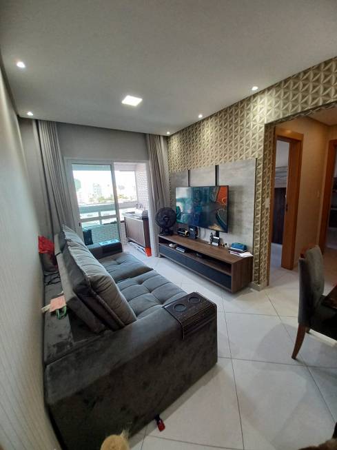 Foto 1 de Apartamento com 2 Quartos para alugar, 61m² em Boqueirão, Praia Grande