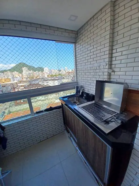 Foto 2 de Apartamento com 2 Quartos para alugar, 61m² em Boqueirão, Praia Grande